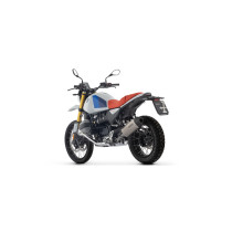 Silencieux Explorer ARROW - aluminium dark - embout carbone - homologué - BMW R 12 G/S 2025-2026 2