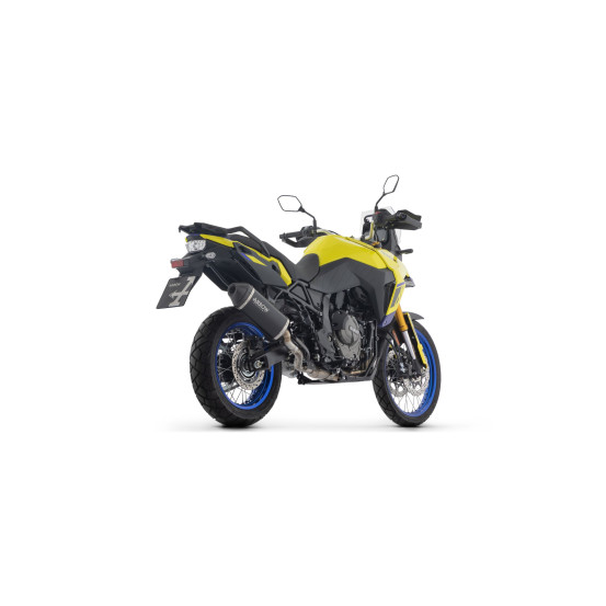 Silencieux Explorer ARROW - titane - embout carbone - homologué - SUZUKI V-STROM 800DE / SE 2023-2026