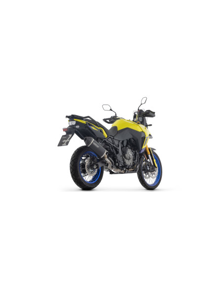 Silencieux Explorer ARROW - titane - embout carbone - homologué - SUZUKI V-STROM 800DE / SE 2023-2026