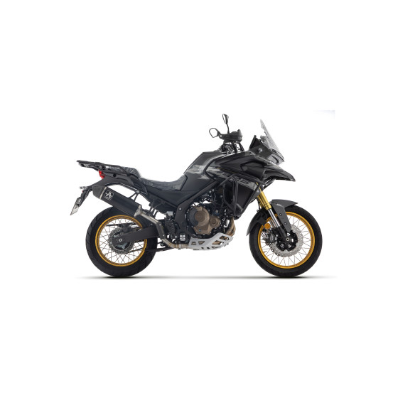 Silencieux Indy Race ARROW - aluminium dark - embout carbone - homologué - VOGE VALICO 625DSX 2025-2026