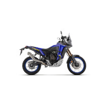 Silencieux Explorer ARROW - aluminium dark - embout carbone - homologué - YAMAHA TENERÉ 700 2019-2026