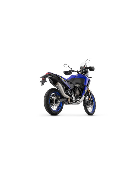 Silencieux Explorer ARROW - aluminium dark - embout carbone - homologué - YAMAHA TENERÉ 700 2019-2026