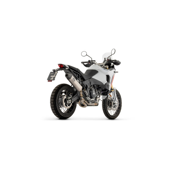 Silencieux Indy Race ARROW - titane - embout carbone - homologué - DUCATI DESERT X 2026