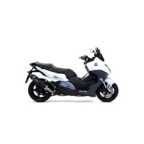 Silencieux Race-Tech ARROW - aluminium dark - embout carbone - homologué - BMW C 650 SPORT 2016-2020