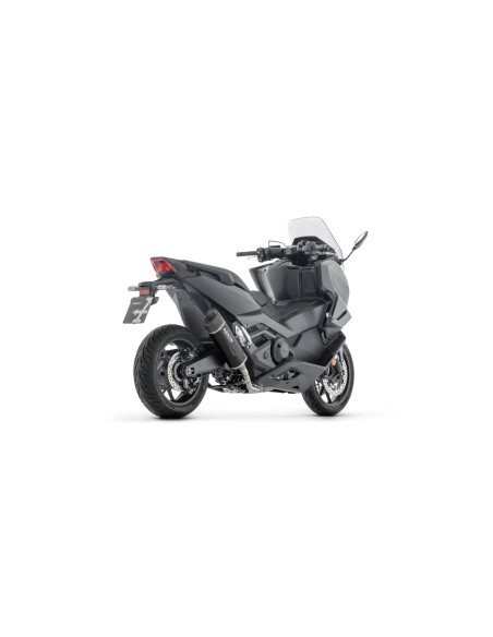 Silencieux Indy Race EVO ARROW - titane - embout carbone - homologué - HONDA FORZA 750 2021-2026