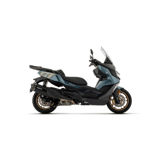 Silencieux Sonora ARROW - inox dark - embout carbone - homologué - BMW C 400 GT / X 2025-2026