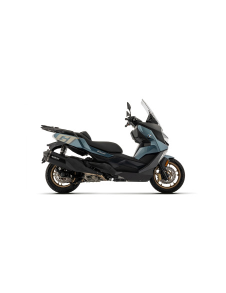 Silencieux Sonora ARROW - inox dark - embout carbone - homologué - BMW C 400 GT / X 2025-2026