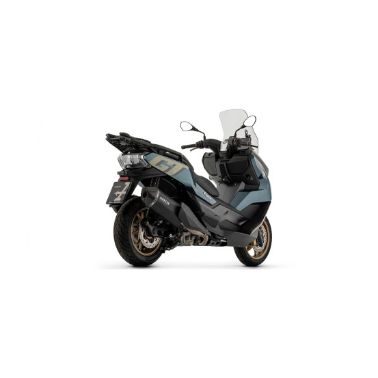 Silencieux Sonora ARROW - inox dark - embout carbone - homologué - BMW C 400 GT / X 2025-2026