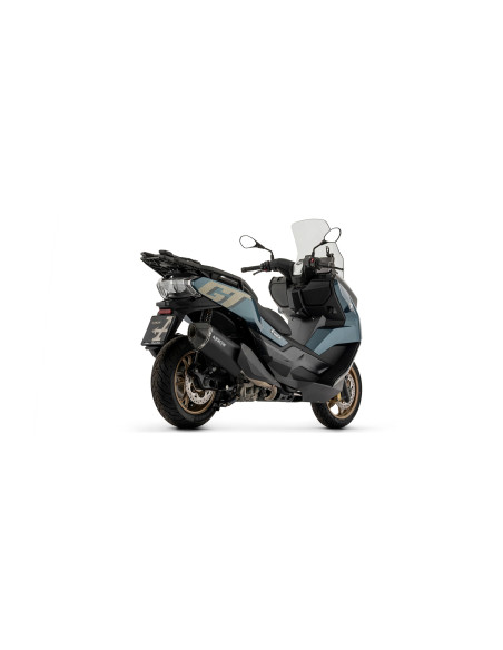 Silencieux Sonora ARROW - inox dark - embout carbone - homologué - BMW C 400 GT / X 2025-2026