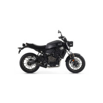 Silencieux Rebel ARROW - inox dark - embout carbone - homologué - YAMAHA XSR 700 2021-2024