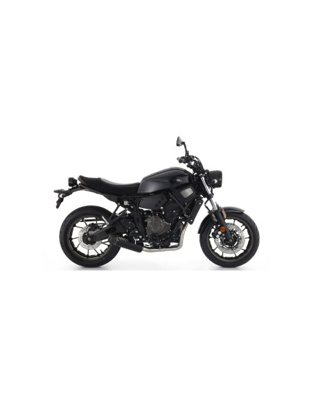 Silencieux Rebel ARROW - inox dark - embout carbone - homologué - YAMAHA XSR 700 2021-2024