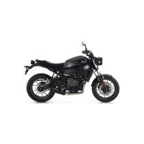 Silencieux Rebel ARROW - inox dark - embout aluminium dark - homologué - YAMAHA XSR 700 2021-2024