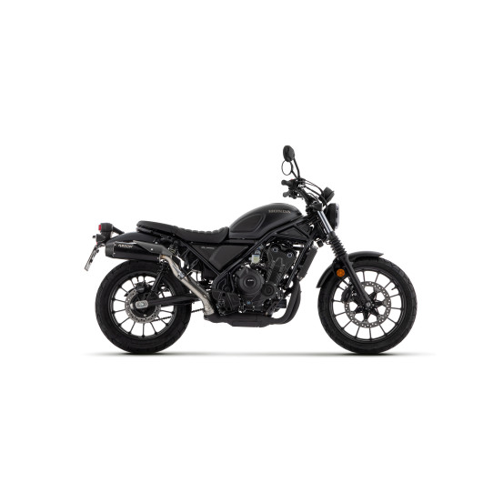 Silencieux Rebel ARROW - inox dark - embout carbone - homologué - HONDA CL 500 2023-2024