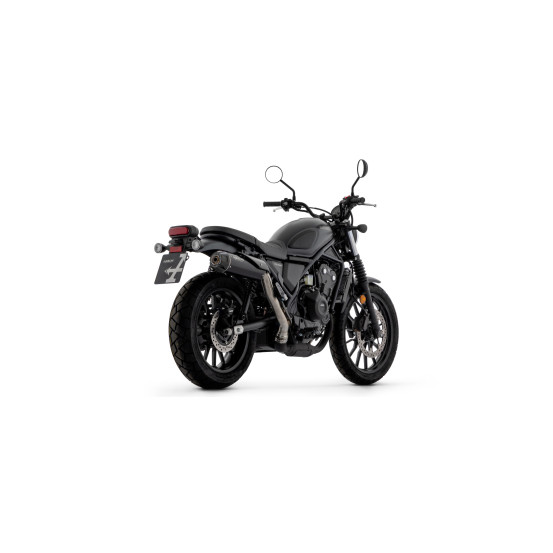 Silencieux Rebel ARROW - inox dark - embout carbone - homologué - HONDA CL 500 2023-2024