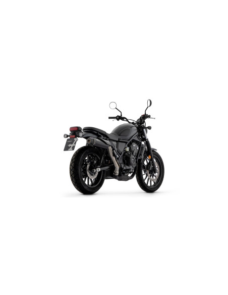Silencieux Rebel ARROW - inox dark - embout carbone - homologué - HONDA CL 500 2023-2024