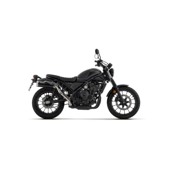 Silencieux Rebel ARROW - inox dark - embout aluminium poli - homologué - HONDA CL 500 2023-2024