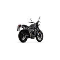 Silencieux Rebel ARROW - inox dark - embout aluminium poli - homologué - HONDA CL 500 2023-2024 2