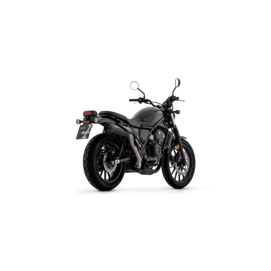 Silencieux Rebel ARROW - inox dark - embout aluminium dark - homologué - HONDA CL 500 2023-2024
