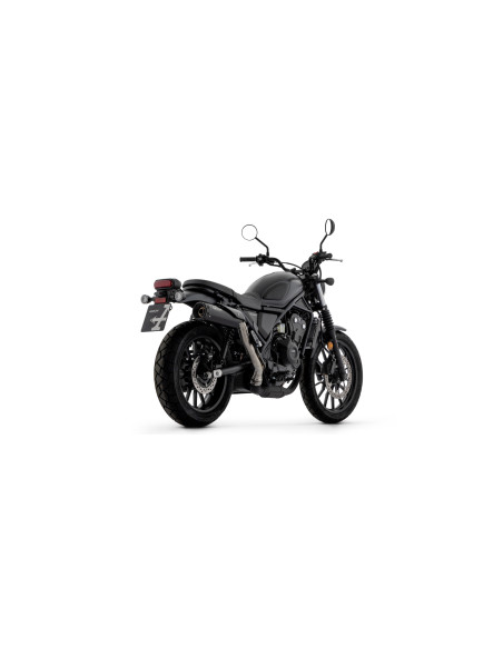Silencieux Rebel ARROW - inox dark - embout aluminium dark - homologué - HONDA CL 500 2023-2024