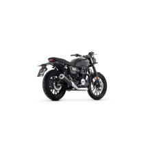Silencieux Rebel ARROW - inox dark - embout aluminium - homologué - HONDA GB 350 S 2025-2026 2