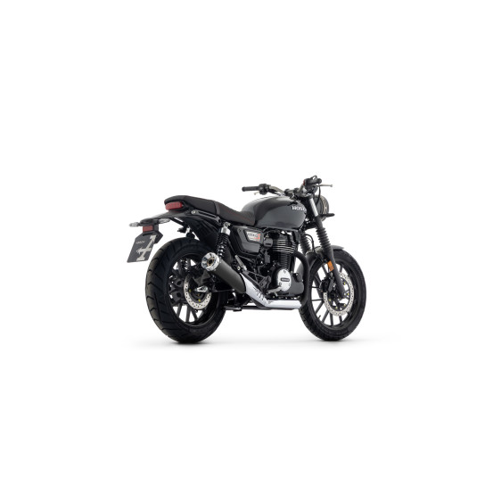 Silencieux Rebel ARROW - inox dark - embout aluminium - homologué - HONDA GB 350 S 2025-2026