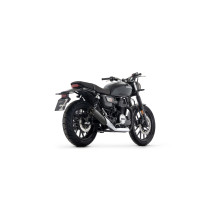 Silencieux Rebel ARROW - inox dark - embout aluminium dark - homologué - HONDA GB 350 S 2025-2026 2