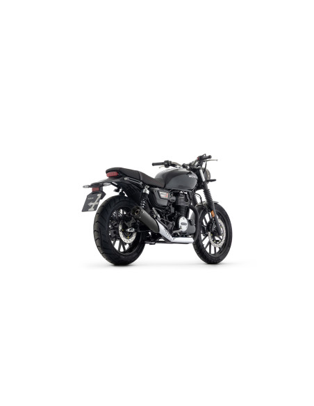 Silencieux Rebel ARROW - inox dark - embout aluminium dark - homologué - HONDA GB 350 S 2025-2026
