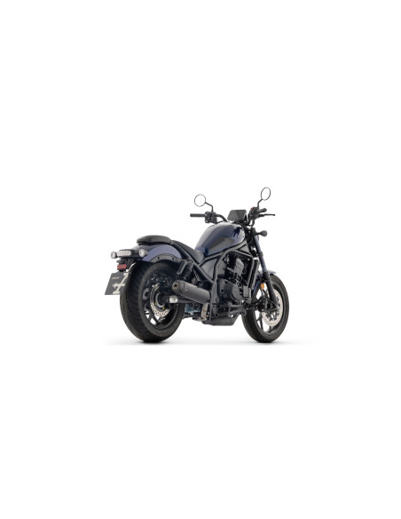 Silencieux Rebel ARROW - titane dark - embout carbone - homologué - HONDA CMX 1100 Rebel ARROW 2025-2026
