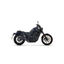 Silencieux Rebel ARROW - titane dark - embout aluminium dark - homologué - HONDA CMX 1100 Rebel ARROW 2025-2026