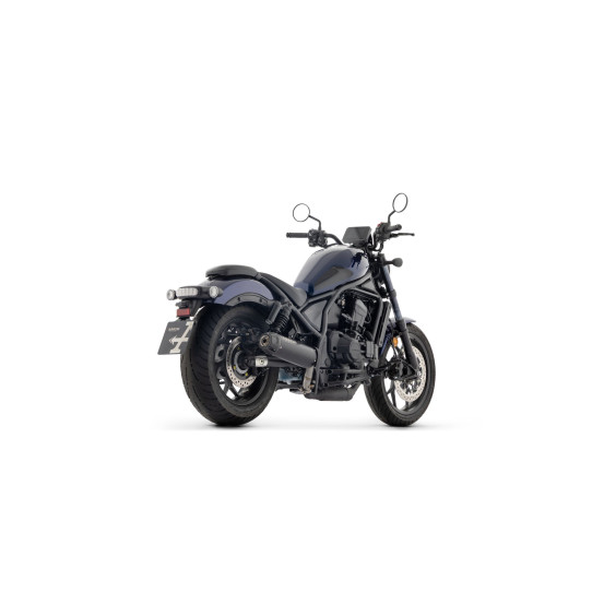 Silencieux Rebel ARROW - titane dark - embout aluminium dark - homologué - HONDA CMX 1100 Rebel ARROW 2025-2026