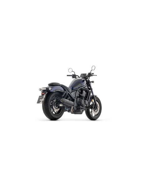 Silencieux Rebel ARROW - titane dark - embout aluminium dark - homologué - HONDA CMX 1100 Rebel ARROW 2025-2026