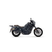 Silencieux Rebel ARROW - inox dark - embout carbone - homologué - HONDA CMX 1100 Rebel ARROW T 2025-2026