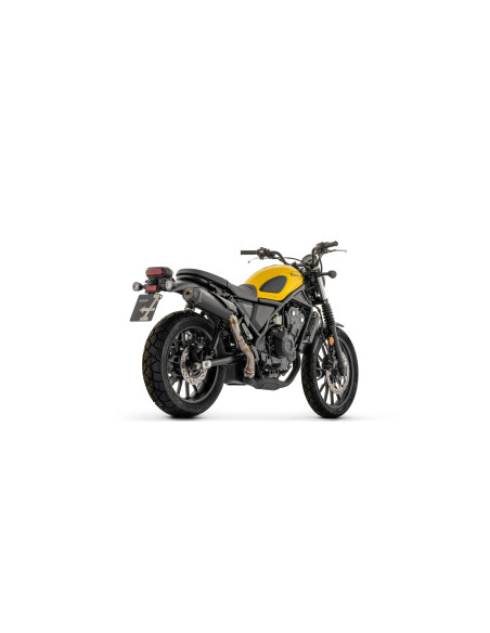 Silencieux Rebel ARROW - inox dark - embout aluminium dark - homologué - HONDA CL 500 2025-2026