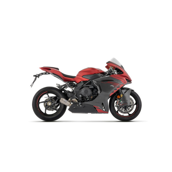 Silencieux Pro-Race ARROW - titane - non homologué - MV AGUSTA F3 800 2022-2026
