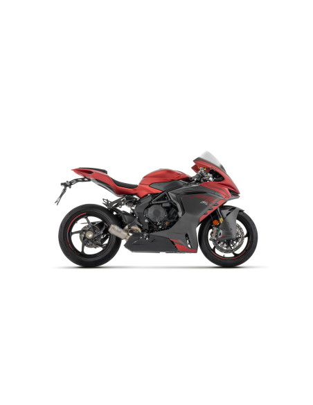 Silencieux Pro-Race ARROW - titane - non homologué - MV AGUSTA F3 800 2022-2026
