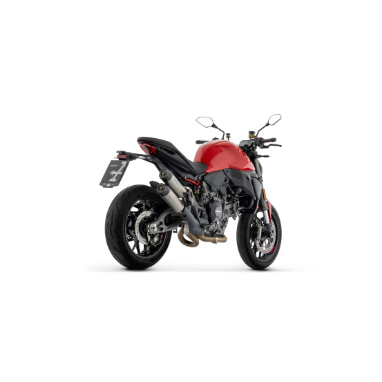 Double silencieux Round-Sil racing ARROW - titane - embout carbone - non homologué - DUCATI