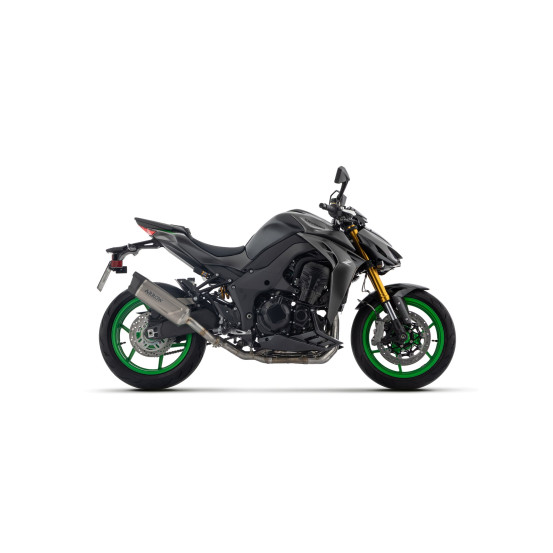 Silencieux Indy Race EVO ARROW - titane - embout carbone - homologué - KAWASAKI Z 1100 / Z 1100 SE 2025-2026