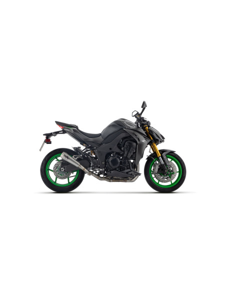 Silencieux Pro-Race ARROW - nichrome dark - homologué - KAWASAKI Z 1100 / Z 1100 SE 2025-2026