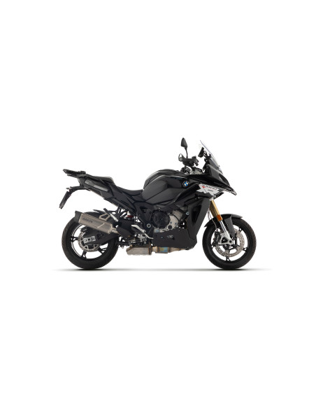 Silencieux Indy Race EVO ARROW - aluminium dark - embout carbone - homologué - BMW S 1000 XR 2024-2026