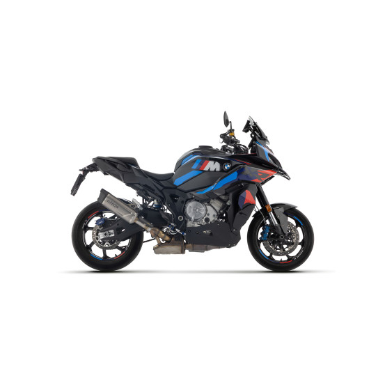 Silencieux Indy Race EVO ARROW - aluminium dark - embout carbone - homologué - BMW M 1000 XR 2025-2026