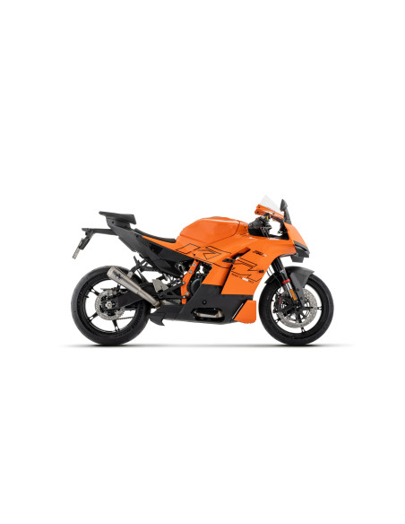 Silencieux Pro-Race ARROW - titane - embout inox - homologué - KTM 990 RC R - DUKE 990 2026