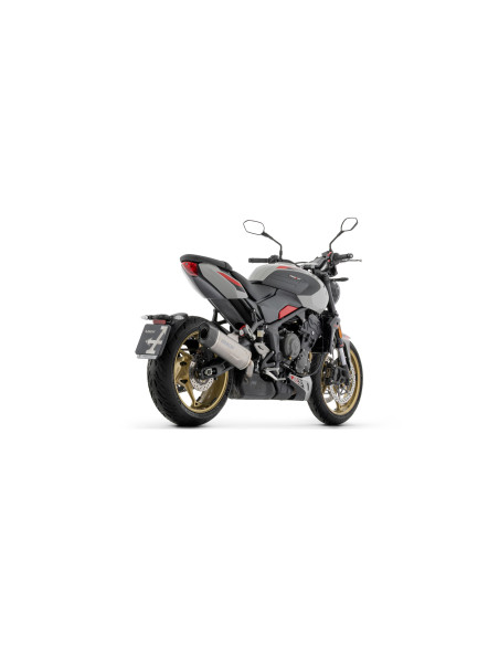 Silencieux Indy Race EVO ARROW - titane - embout carbone - homologué - TRIUMPH TRIDENT 800 2026