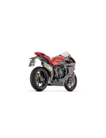Silencieux Indy Race EVO ARROW - titane - embout carbone - homologué - MV AGUSTA F3 800 2022-2026