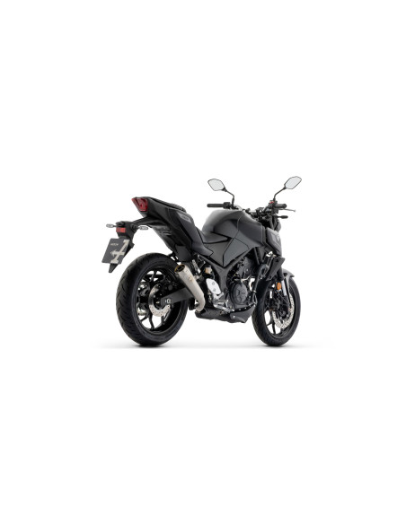 Silencieux Pro-Race ARROW - nichrome dark - homologué - YAMAHA YZF R3 - MT-03 2025-2026