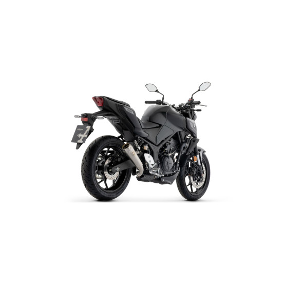 Silencieux Pro-Race ARROW - nichrome dark - homologué - YAMAHA YZF R3 - MT-03 2025-2026