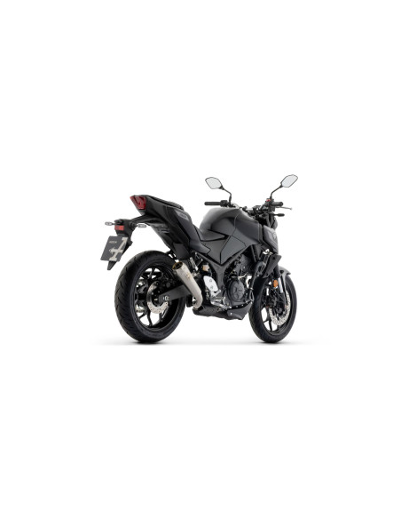 Silencieux Pro-Race ARROW - nichrome dark - homologué - YAMAHA YZF R3 - MT-03 2025-2026