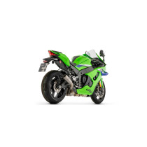 Silencieux Pro-Race avec raccord ARROW - titane - embout inox - homologué - KAWASAKI ZX-10R / ZX-10RR 2026 2