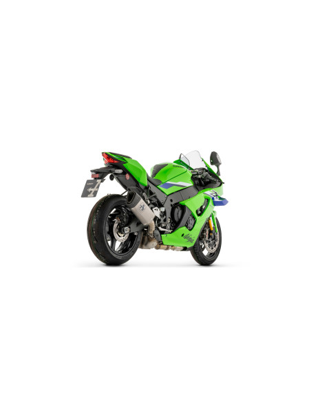 Silencieux Pista avec raccord ARROW - titane - embout carbone - homologué - KAWASAKI ZX-10R / ZX-10RR 2026