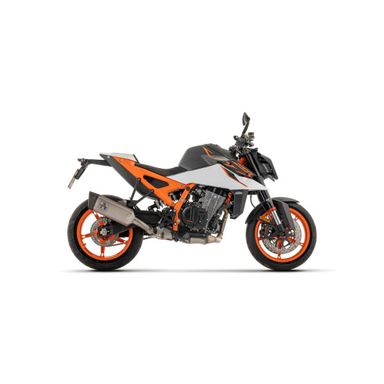 Silencieux Pista ARROW - titane - embout carbone - homologué - KTM DUKE 990 2026
