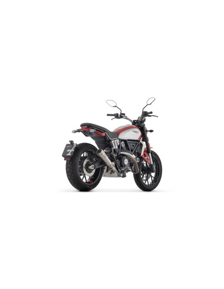 Silencieux Pro-Race ARROW - nichrome - homologué - DUCATI SCRAMBLER 800 2025-2026